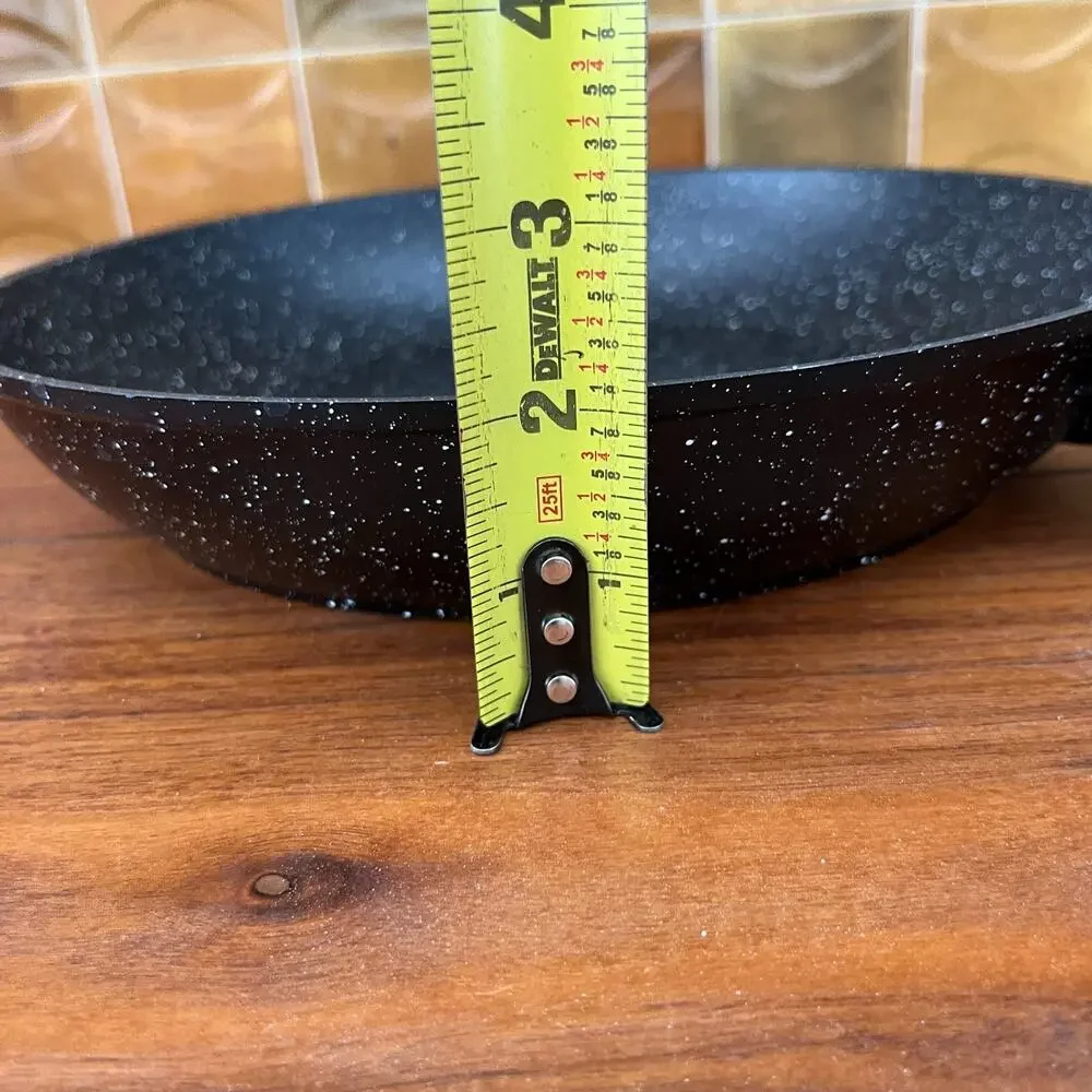 Black Speckled Aluminum Non-Stick 11